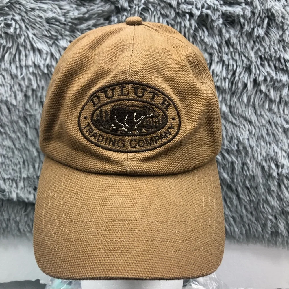 Duluth Trading Company Hat Mens Medium Large Brown Bear Hat Cap